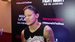 SHAYNA BASZLER TAPPING INTO HER DARKSIDE FOR UFC FIGHT NIGHT 62