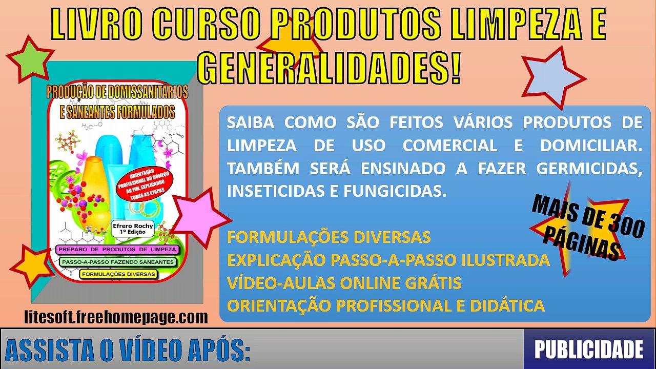 COMO FAZER SABAO EM PO DE OLEO RECICLADO I