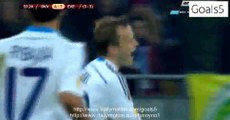 Oleg Gusev Goal Dynamo Kiev 4 - 1 Everton Europa League 19-2-2015