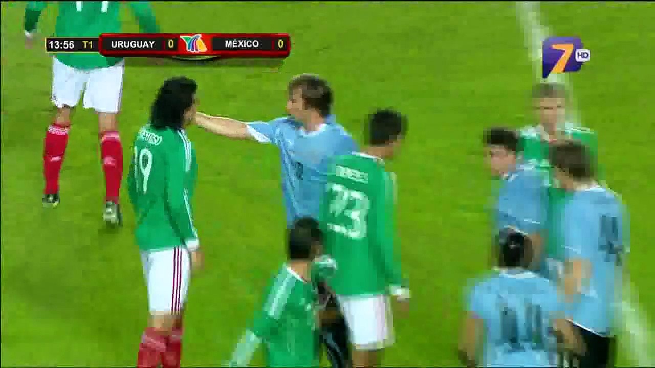Uruguay 1-0 México | 2011 Copa America | TV AZTECA | 12-07-11