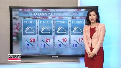 A bit dusty in the capital area this morning, warm day ahead
