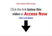 Micro Niche Profit Formula Free Review [See my Review]