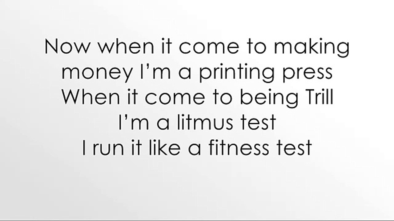Put it down - Bun B ft Drake (lyrics)