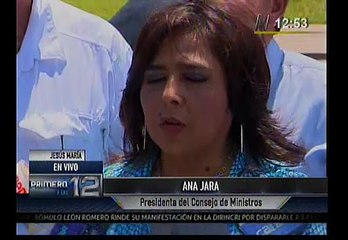 Ana Jara: Debe investigarse que la DINI no haya cometido excesos