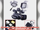 Andoer YONGNUO YN-160 160 LED Video Light with Filters for Camera/Camcorder