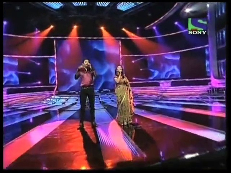 X Factor India - Mohd Rafi Khan & Anita Pandit's duet Albela Sajan - X Factor India - Episode 13 - 25 June 2011