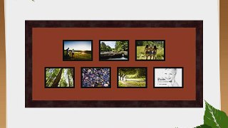Art to Frames Double-Multimat-1031-766/89-FRBW26061 Collage Frame Photo Mat Double Mat with