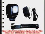 Nikon Coolpix P510 Digital Camera Lighting Photo and Video Halogen Light - 2 AAA Batteries