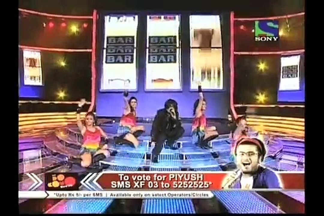 X Factor India - Piyush Kapoor's rockstar performance on Meter Down - X Factor India - Episode 12 - 24 June 2011