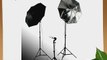 ePhoto Photograph Video Film Studio Photo Umbrella with 3 Point Continuous lighting Light Kit