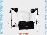CowboyStudio Photography 800 Watt 30-Inch Tabletop Tent Continuous Lighting Kit for Photo Studio