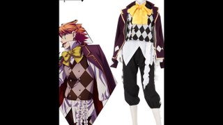 Black Butler Kuroshitsuji Noah's Ark Circus Joker Cosplay Costume-Eshopcos