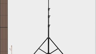 CheetahStand C12 Heavy Duty Auto Light Stand 44 to 141 Height - Support up to 25 lbs. Black