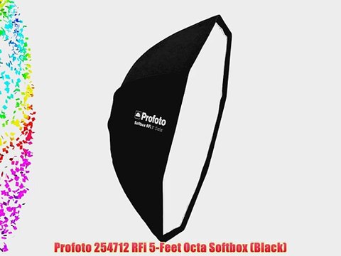 Profoto 254712 RFi 5-Feet Octa Softbox (Black)