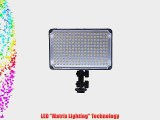 GiSTEQ Flashmate F-198 Adjustable Light Angle LED Lighting System (Black)