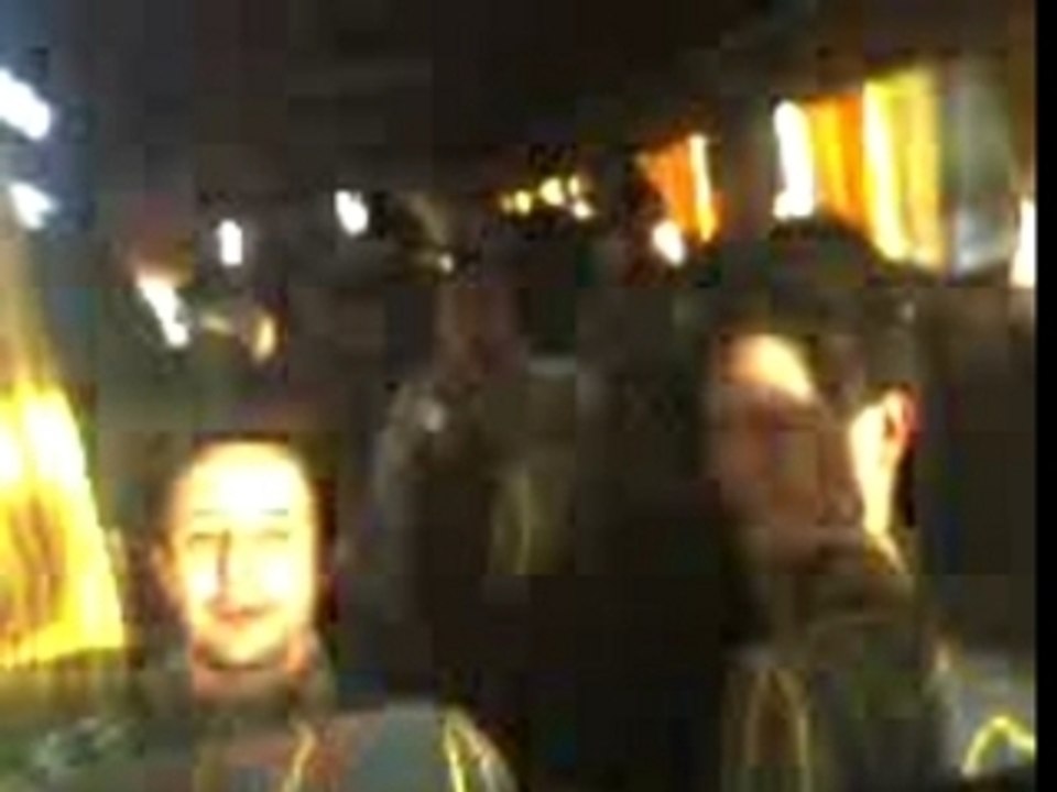 Le mans-ASSE magics fan dans le bus