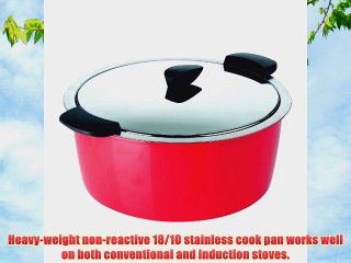 Kuhn Rikon HotPan 4.5 Liter Braiser red