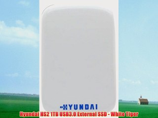 Hyundai HS2 1TB USB3.0 External SSD - White Tiger