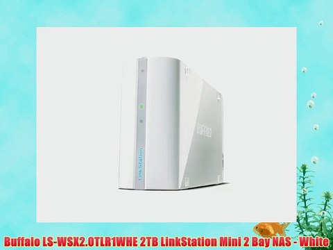 Buffalo LS-WSX2.0TLR1WHE 2TB LinkStation Mini 2 Bay NAS - White