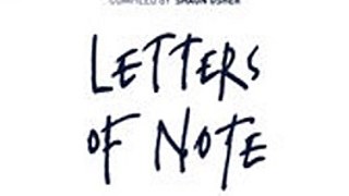 Download Letters of Note ebook {PDF} {EPUB}