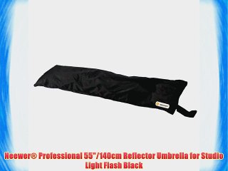 Neewer? Professional 55/140cm Reflector Umbrella for Studio Light Flash Black