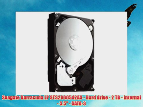 Seagate Barracuda LP ST32000542AS - Hard drive - 2 TB - internal - 3.5 - SATA-3