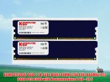 Komputerbay 8GB (2x 4GB) 240 Pin 800MHz PC2 6400/PC2 6300 DDR2 DIMM Memory Module with Heatspreaders