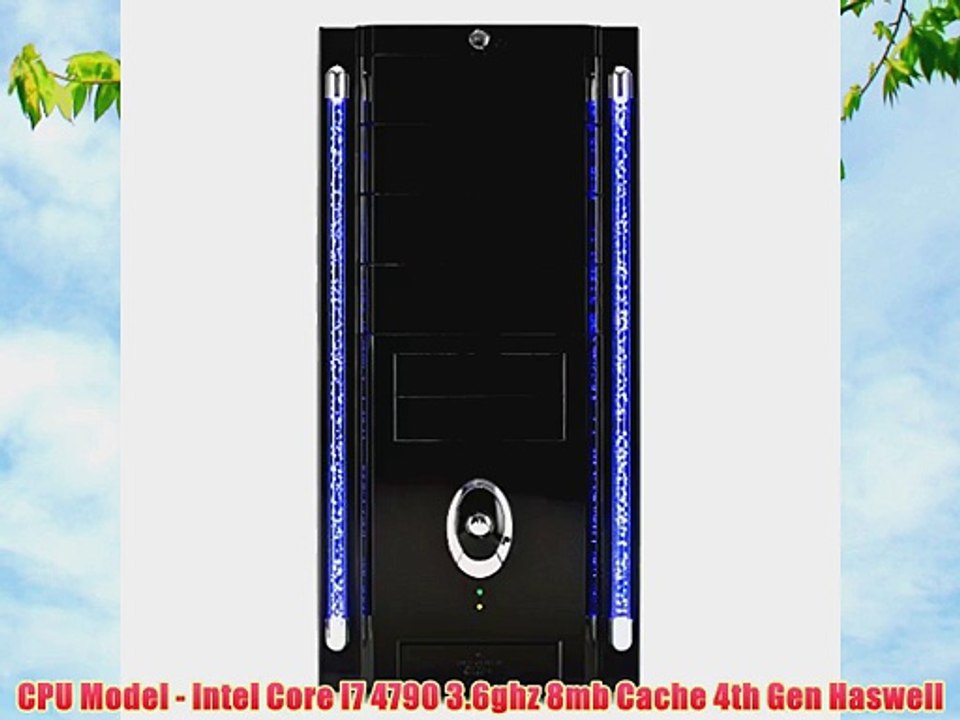 Freshtech Intel Core I7 4790 1tb 8gb 1600Mhz GTX 960 2gb Galaxy Windows 7 Gaming PC Gigabyte