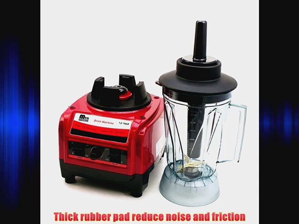 New Pro Commercial Fruit Smoothie Blender Food Mixer Juicer 3HP (Peak) MJ9668