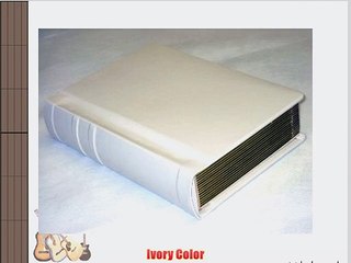 Professional 5x7 Ivory Slip-In Wedding/Parent Photo Album holds 60 photos