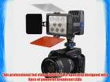 Bestlight Camera 8 LED 22W IS-L8 LED Video Light IS-L8 with Color Temperature 5000K/6000K for