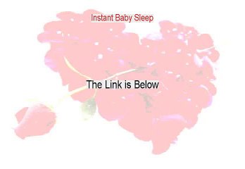 Instant Baby Sleep Free PDF [Get It Now 2015]