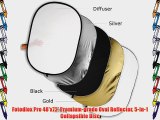 Fotodiox Pro 48'x72' Premium-grade Oval Reflector 5-in-1 Collapsible Disc