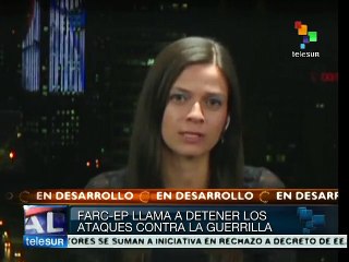 Colombianos piden también suspensión de bombardeos contra ELN