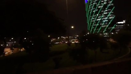 Balacera en la Vía Expresa: policía se enfrentó a delincuentes