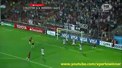 Palestino 1-1 Montevideo Wanderers: Goles de este duelo (VIDEO)