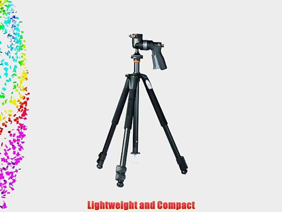 Vanguard Alta Plus 263AGH Aluminum Tripod with GH-100 Pistol Grip Ball Head