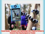 JOBY Gorillapod Flexible Tripod (Black/Fuchsia) and a Bonus IVATION Universal Smartphone Tripod