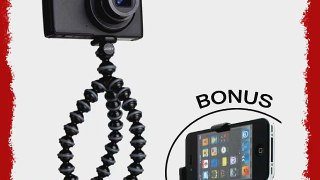 JOBY Gorillapod Flexible Tripod (Black/Charcoal) and a Bonus IVATION Universal Smartphone Tripod