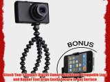 JOBY Gorillapod Flexible Tripod (Black/Charcoal) and a Bonus IVATION Universal Smartphone Tripod