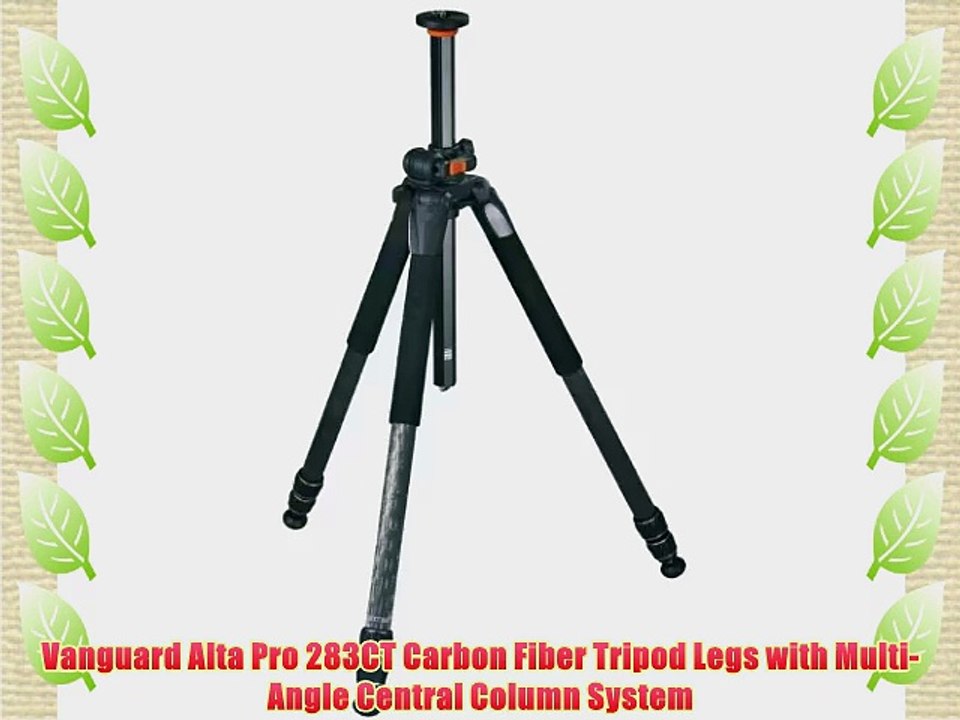 Vanguard Alta Pro 283CT Carbon Fiber Tripod Legs with Multi-Angle Central Column System