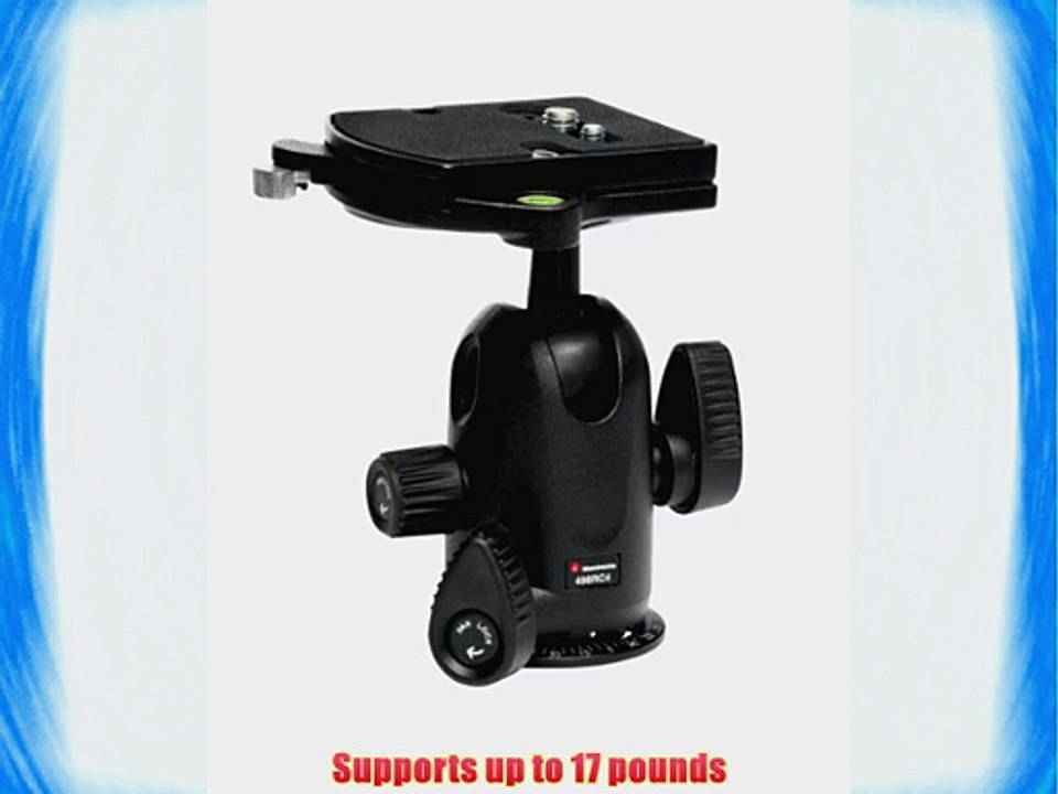 Manfrotto 498RC4 Ball Head with Quick Release Replaces Manfrotto 488RC4