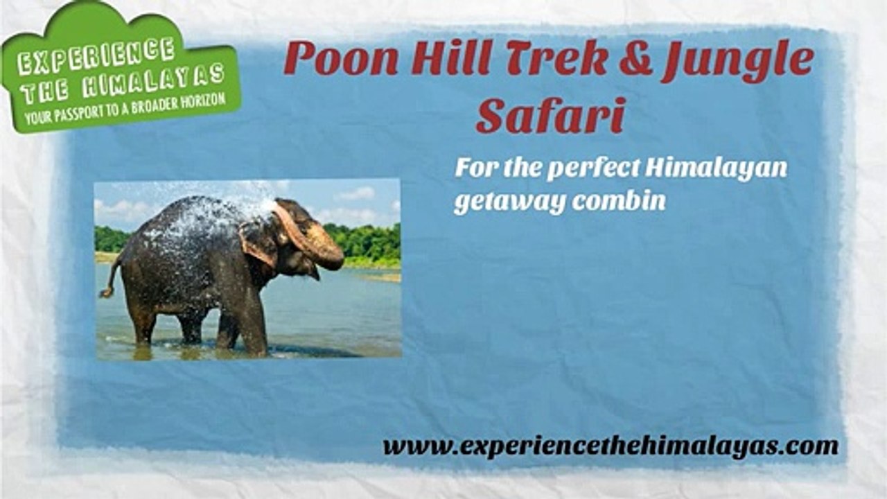 Get Professional Service for Poon Hill Trek by Experience The Himalayas