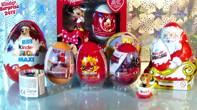 Kinder surprise eggs Mickey mouse Disney collector+ Planes Car 2 toy