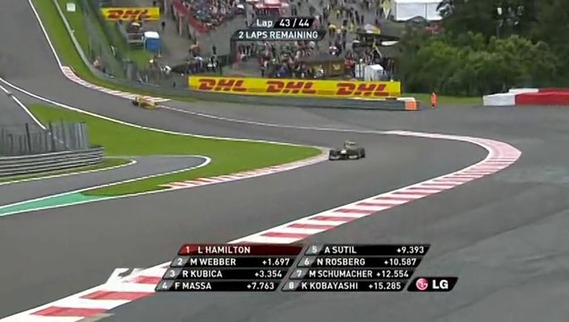 F1 - Belgian GP 2010 - BBC - Part 2