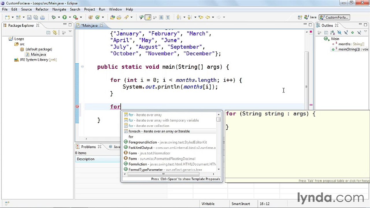 5-3. Repeating code blocks with loops - Java Classes Part 26