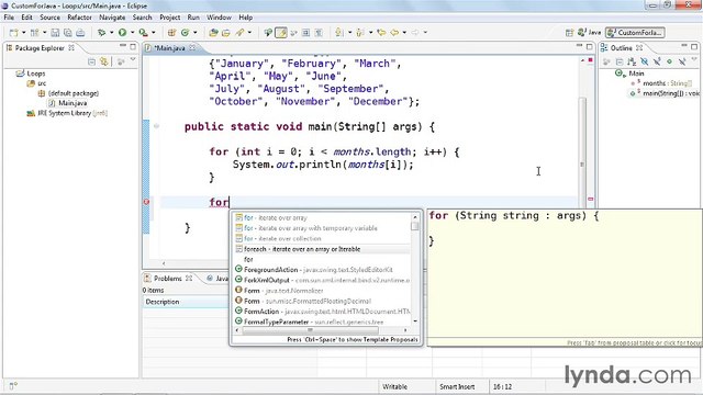 5-3. Repeating code blocks with loops - Java Classes Part 26