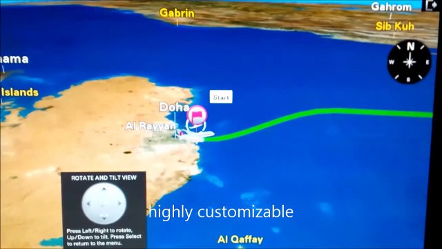 Qatar Airways A380 Business Class Doha - Bangkok