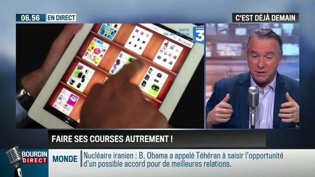 La chronique de Frédéric Simottel: Boitiers connectés: Une nouvelle façon de faire ses courses – 20/03