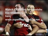 Watch Live Streaming Rugby Crusaders vs Cheetahs